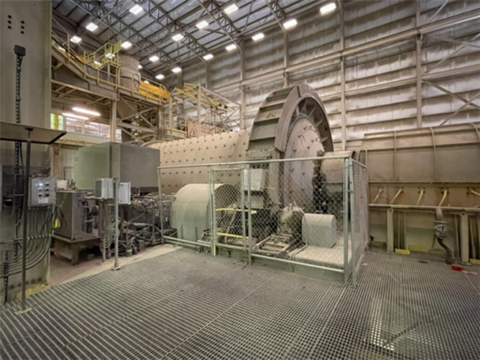 14'1" x 26'3" Flsmidth #FT-Series, Ball Mill, overflow, wet grind, Toshiba 3000 HP motor, single helical bull - Image 4