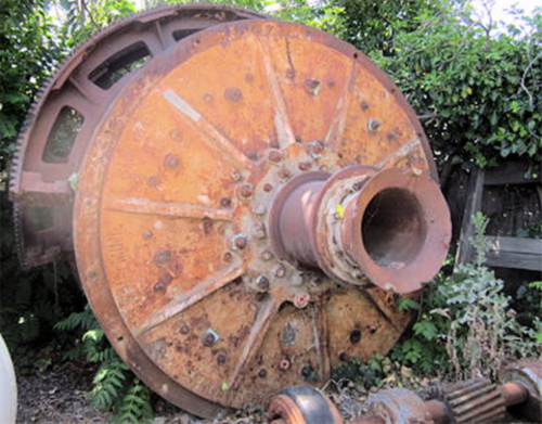 8' x 6' Marcy, Ball Mill, Wet Grind, Rubber Liners, AS IS - Image 1