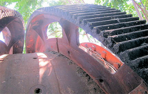 8' x 6' Marcy, Ball Mill, Wet Grind, Rubber Liners, AS IS - Image 2