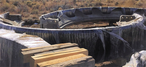 15' x 19' Nordberg, Ball Mill, 2 pc shell, Westinghouse Synch 3000 HP, spare pinion - Image 4