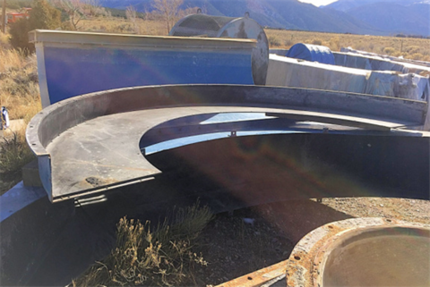 15' x 19' Nordberg, Ball Mill, 2 pc shell, Westinghouse Synch 3000 HP, spare pinion - Image 9