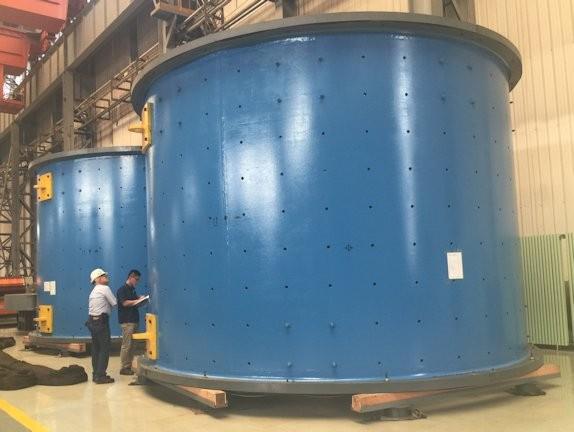 18' x26'6" Citic, #EGL Ball Mill, 5496 HP WEG Motor, rubber liners, Unused - Image 1