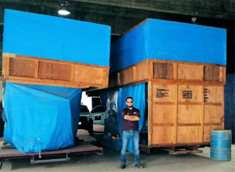 18' x26'6" Citic, #EGL Ball Mill, 5496 HP WEG Motor, rubber liners, Unused - Image 5