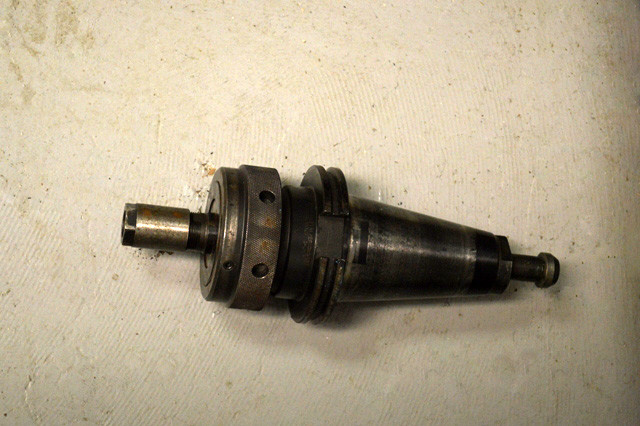 Kennametal #CV50TG150300, tool holder, CAT 50 shank, 23/64" min., 1-1/2" max., 3" projection - Image 1