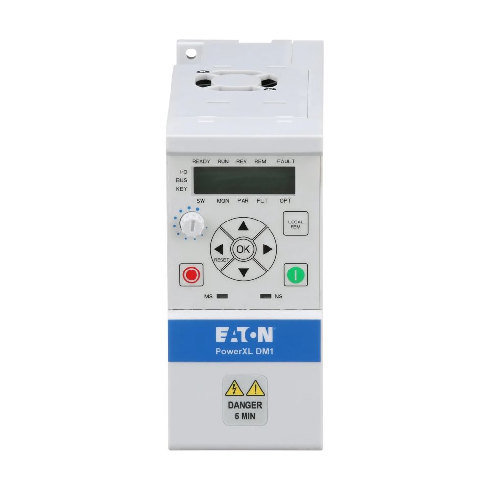 Eaton DM1-327D8NB-S20S PowerXL DM1 Series Micro Drive, Three-phase, 230 V - Image 1