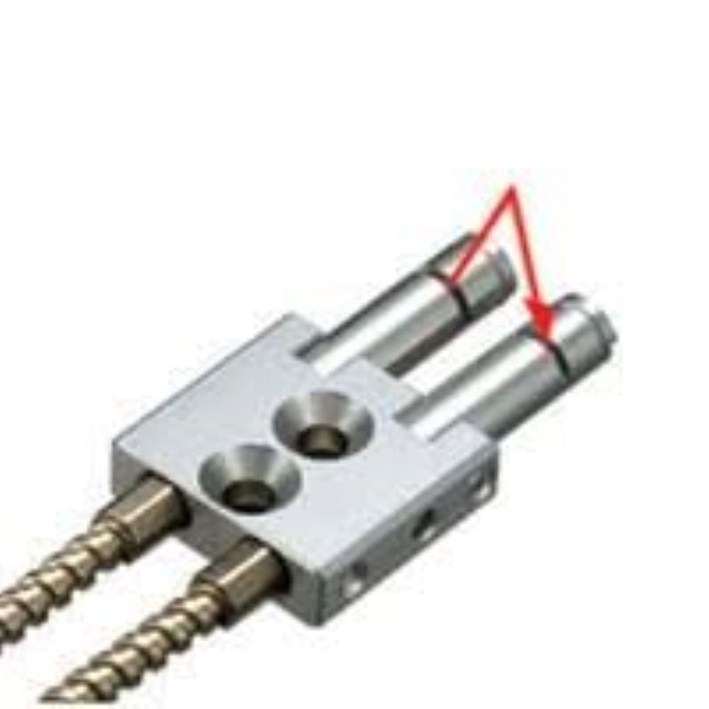 Keyence FU-38LK Digital Fiber Optic Sensor, Definite-Reflective Fiber Unit - Image 1
