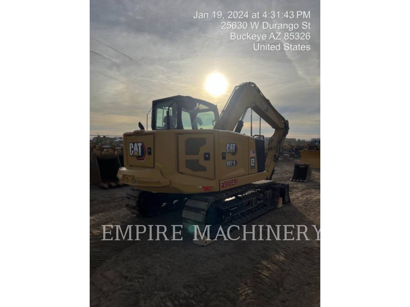 Caterpillar 307.5-07, Crawler Excavator, 2112 hours, S/N: GW702751, 2021 - Image 3