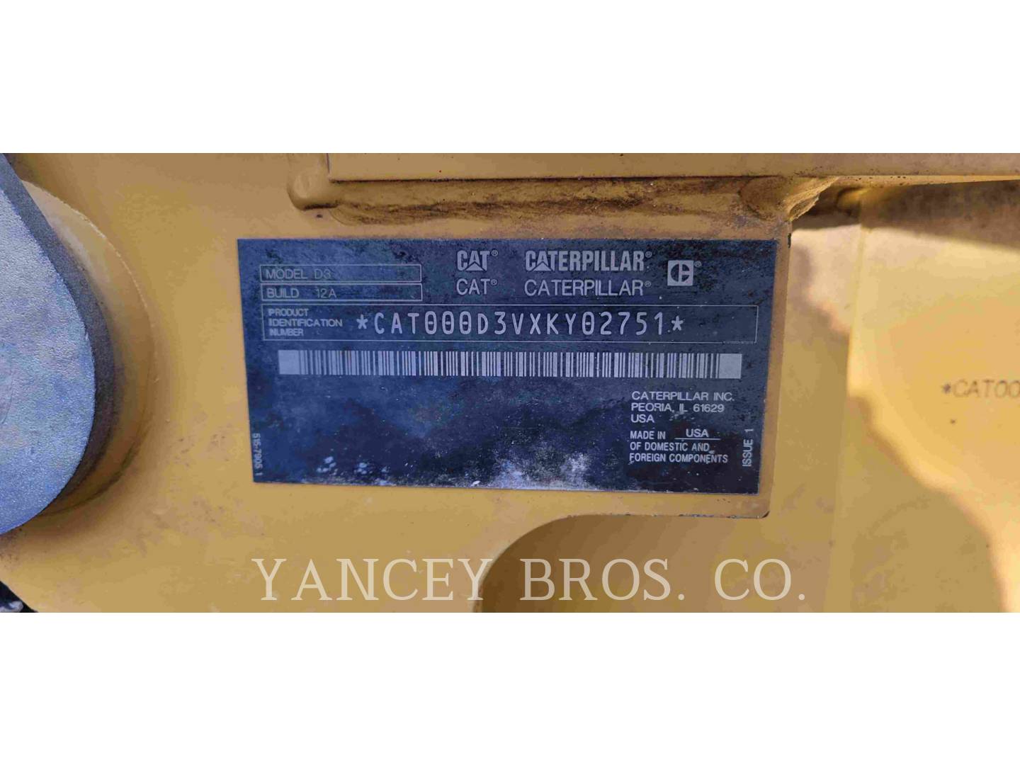 Caterpillar D312LGP, Crawler Dozer, 3478 hours, S/N: XKY02751, 2022 - Image 6