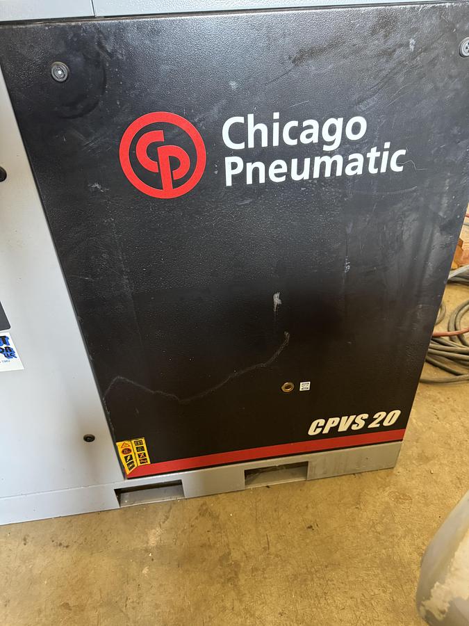 Chicago Pneumatic #CPVS20, rotary screw compressor, 20 HP, 2013 - Image 2