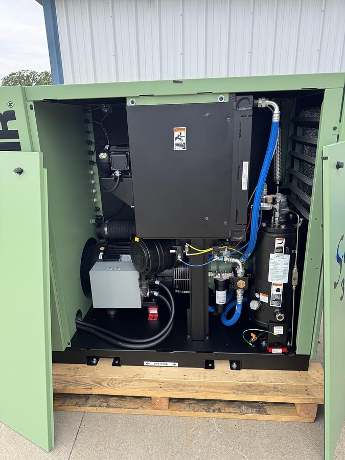 227 cfm, 125 psig, Sullair S-Energy #SN3709B/A/SUL/460/60/YD/WS, air compressor, 50 HP, never used, 2023 - Image 10