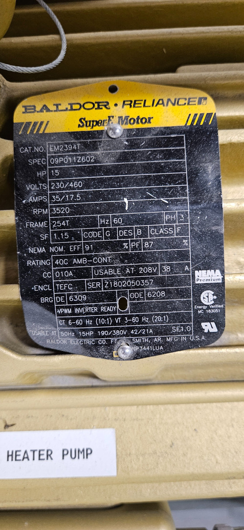 .7 MMBTU/hr, 205 KW, Sigma #HC2-1.0-D-SF, thermal hot oil heater, new surplus - Image 2