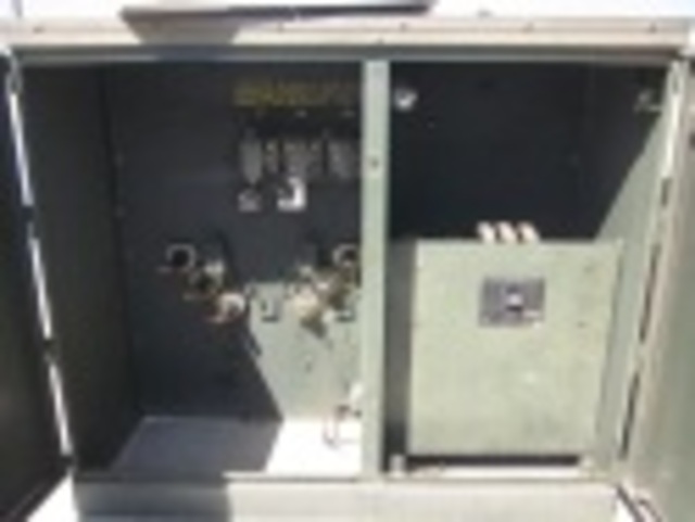 112.5 KVA 13800 Primary, 208Y/120 Secondary, General Electric, Oil, Outdoor, #LT4412 - Image 5