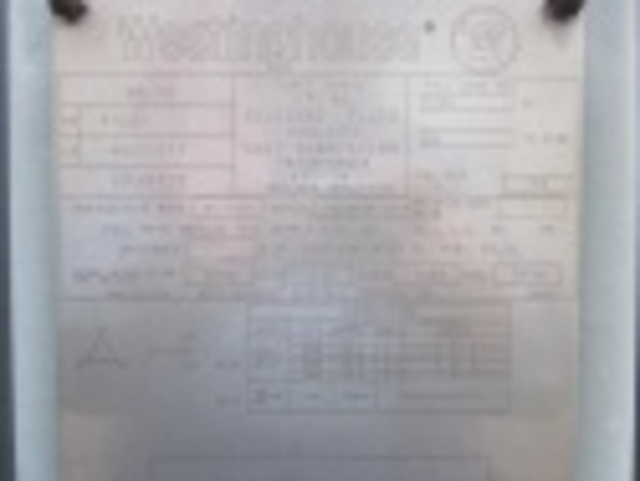 1000 KVA 4160 Primary, 480Y/277 Secondary, Westinghouse, oil, outdoor, #LT4421 - Image 1