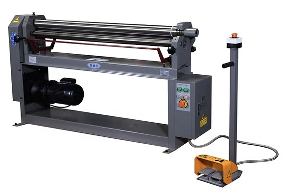 14 gauge x 4' GMC #PSR-5014E-1PH, slip roll machine w/ up/down push button, cone attachment - Image 1