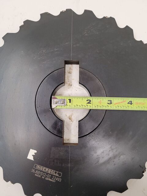 Ingersoll 36J6B1012-01 - 10in Indexable Slot Milling Cutter - 2in Arbor - Image 5