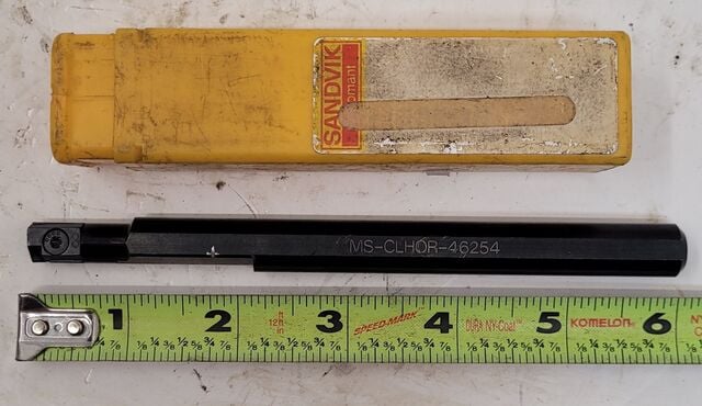 Sandvik coromant boring bar - ms-clhor-46254 - Image 1