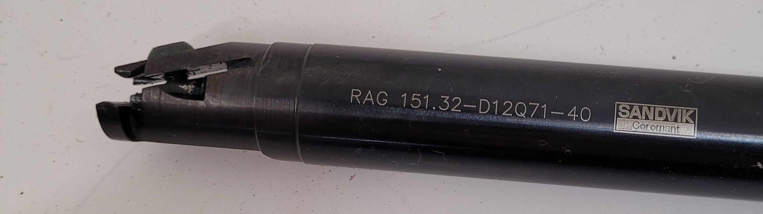 Sandvik RAG151.32-D12Q71-40 T-Max Q-Cut Boring Bar - Image 4