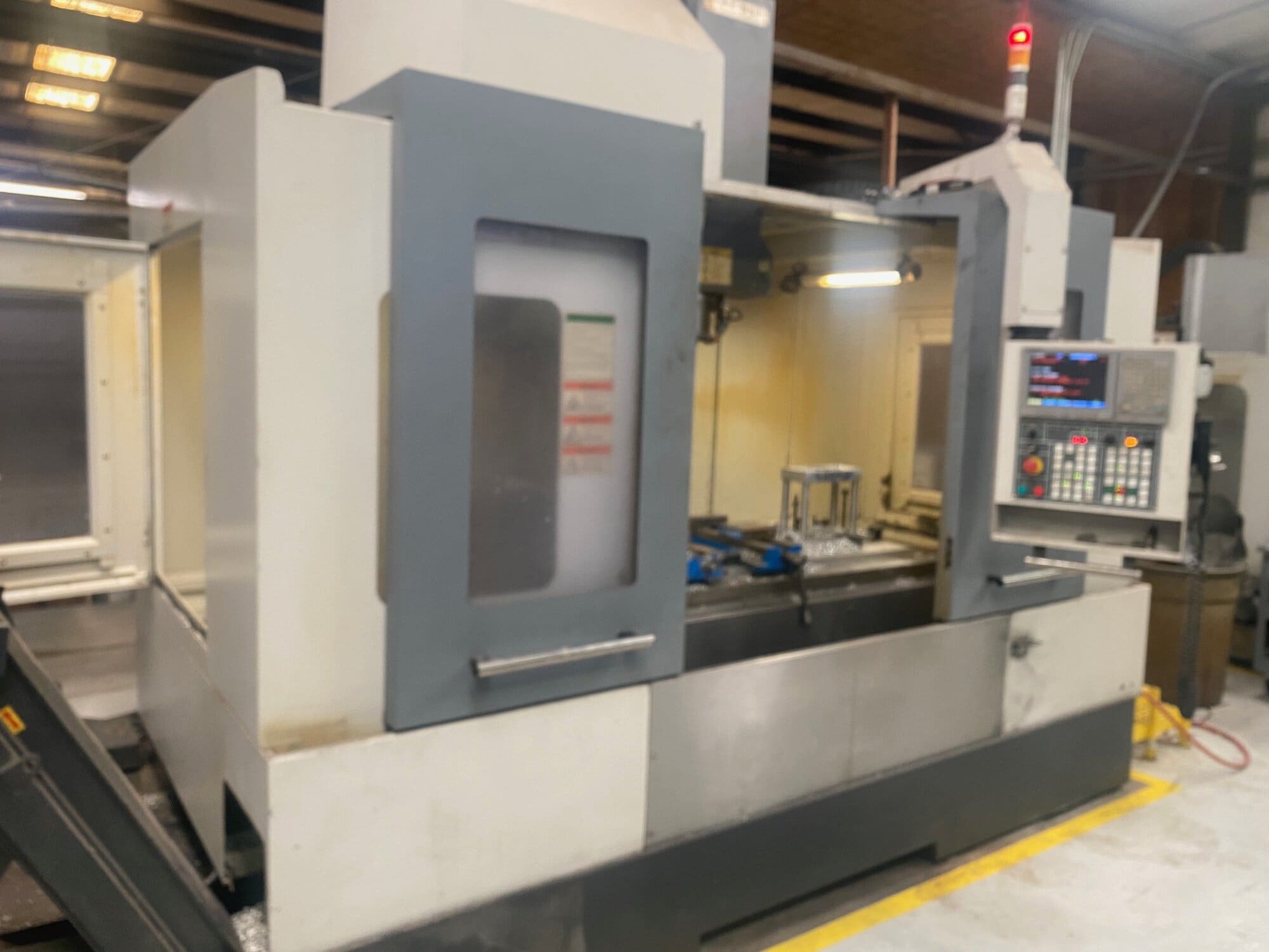 Akira-Seiki #Performa-Hv5.5a, vertical machining center, 53" X, 25" Y, 26" Z, cat50, 23.6" X 59" table, 8000 - Image 8