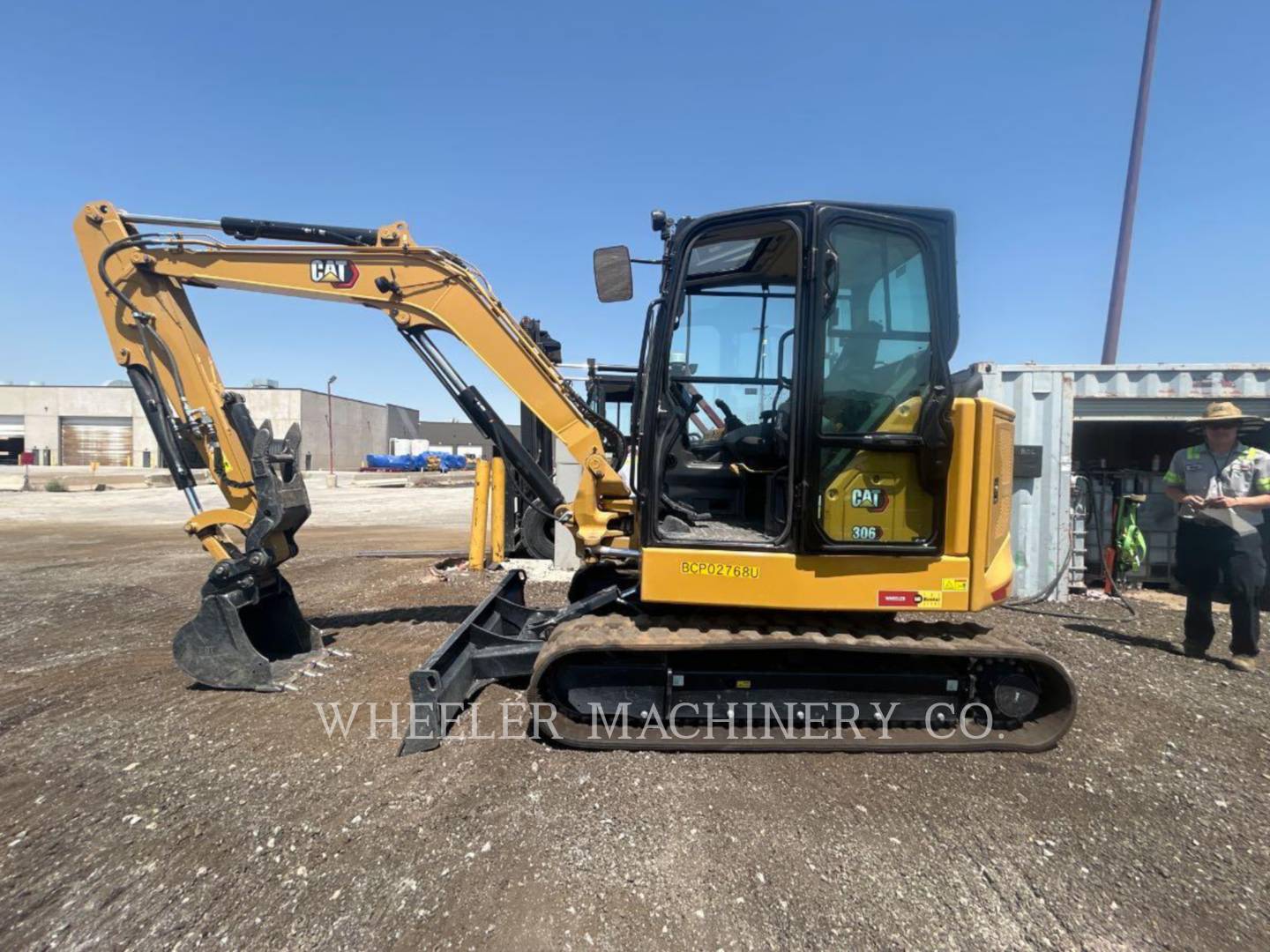 Caterpillar 306 C3 THQ, Crawler Excavator, 187 hours, S/N: 6G610519, 2024 - Image 1