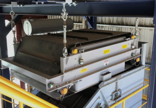 Magnapower #OEA-400-1400, overband magnet, air cooled electro magnet, 4.5 KW - Image 1