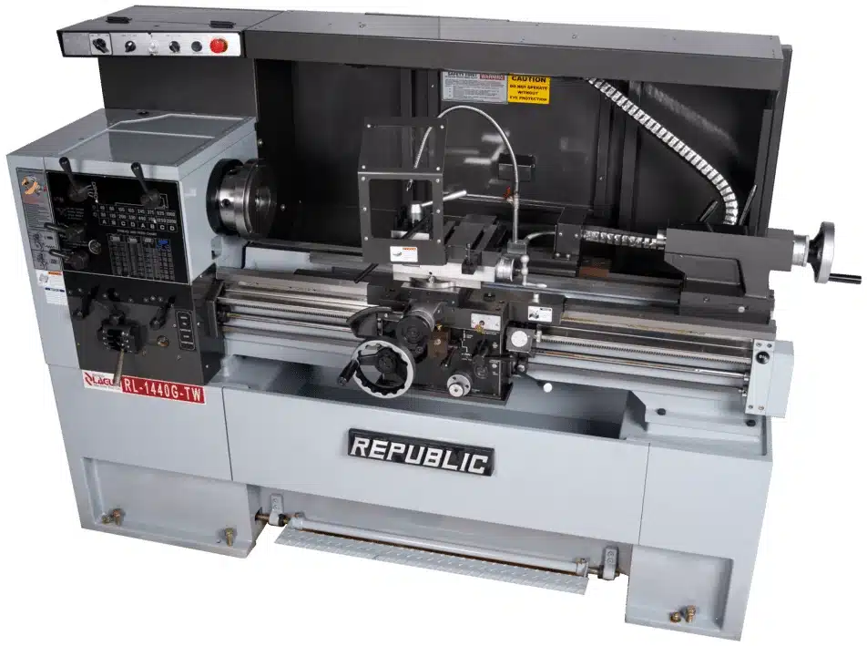 14-3/16" x 40"/60" Republic-Lagun #RL-1440/60, lathe, inch/metric threads - Image 2