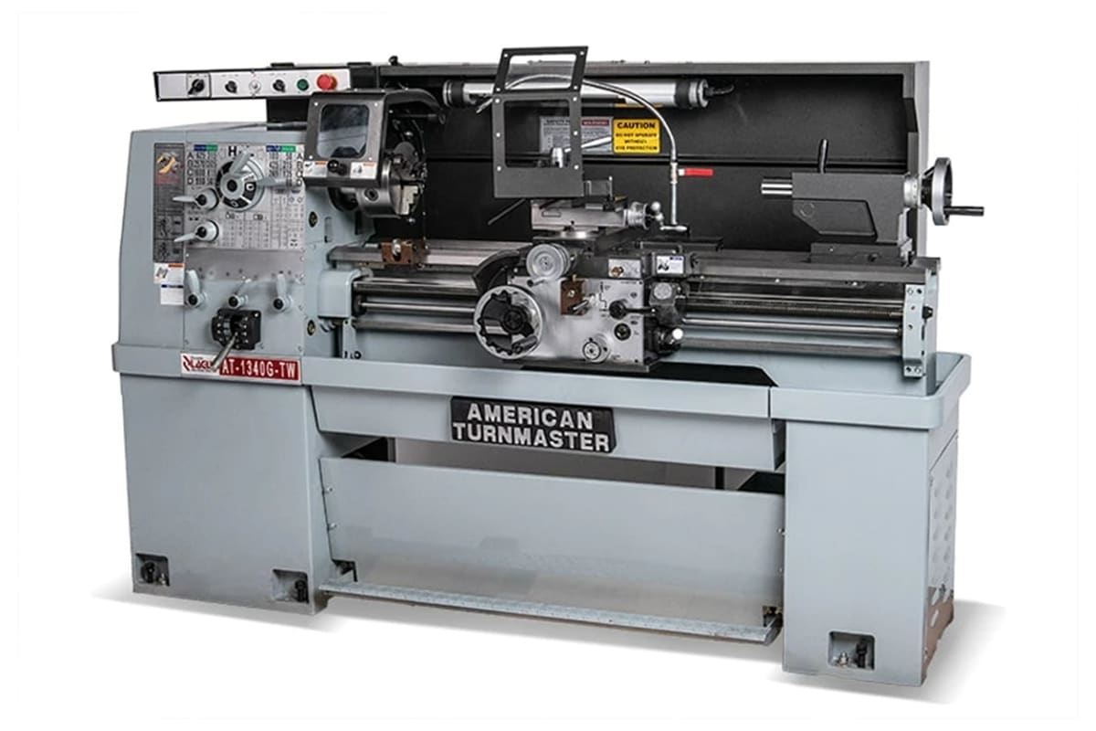 13.3" x 39.3" Republic-Lagun #AT-1340-G-TW, engine lathe, inch/metric threads - Image 1