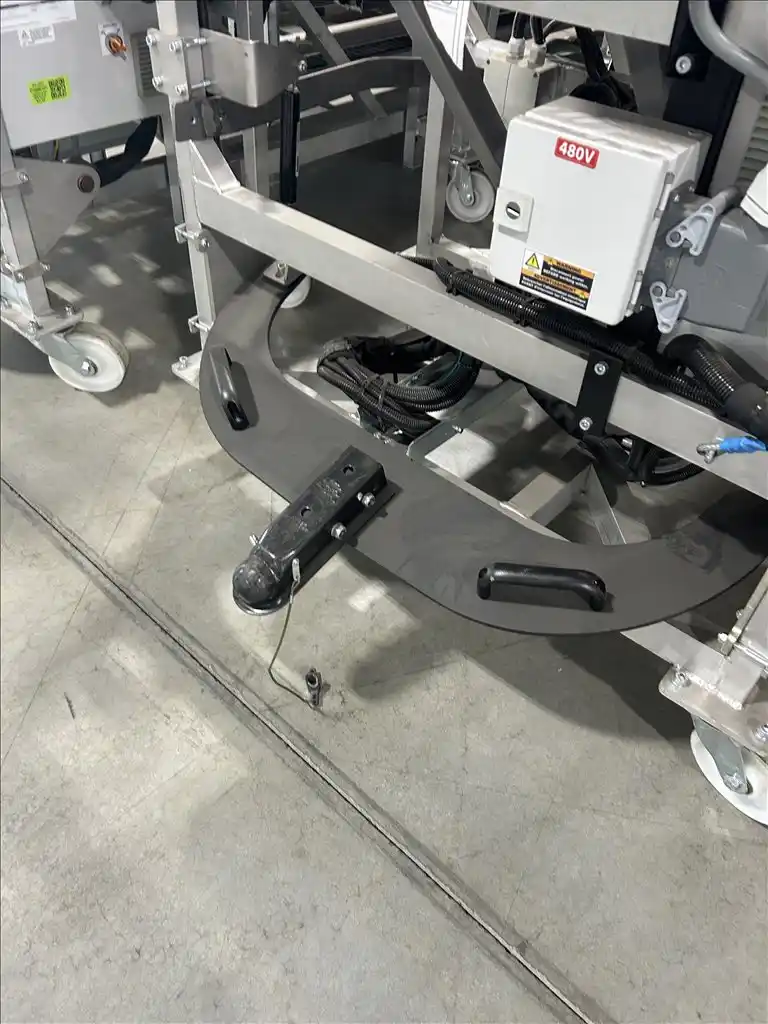 24" wide x 6.9' long, Gorbel #AE-DT24081-H, cascading belt conveyor, (4) 13' 6"sections, 480 V., new - Image 8