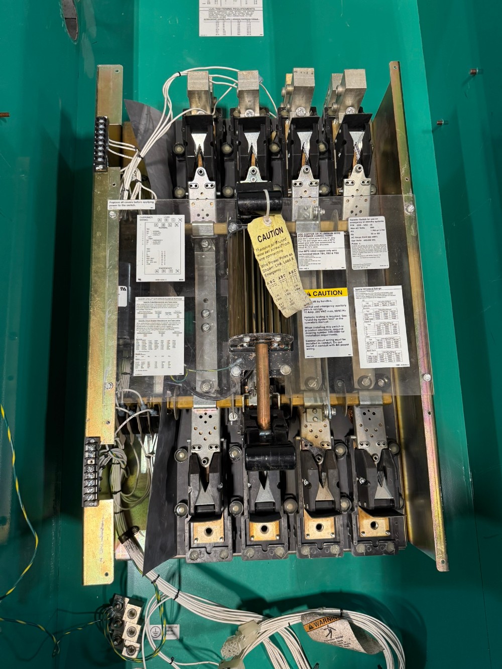 800 Amp. Cummins Automatic Transfer Switch OTECD-1710392 480 Volts, 60 Hz, 4-Pole NEMA 3R PLEASE READ - Image 5