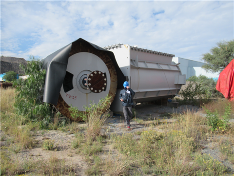 Nippom Nippon, Eirich #ETM-1500, Towermill, 1500 HP, unused - Image 1