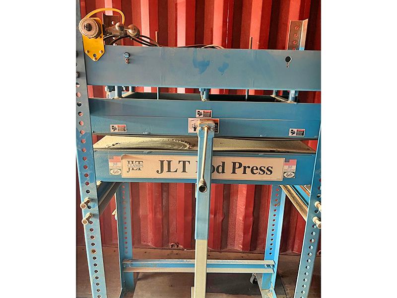 JLT Clamps #78H-12-42-40, Mini Pod Press, 12" width x 42" L capacity, 40" max. Opening, 13" Daylight, 30 Ton - Image 1