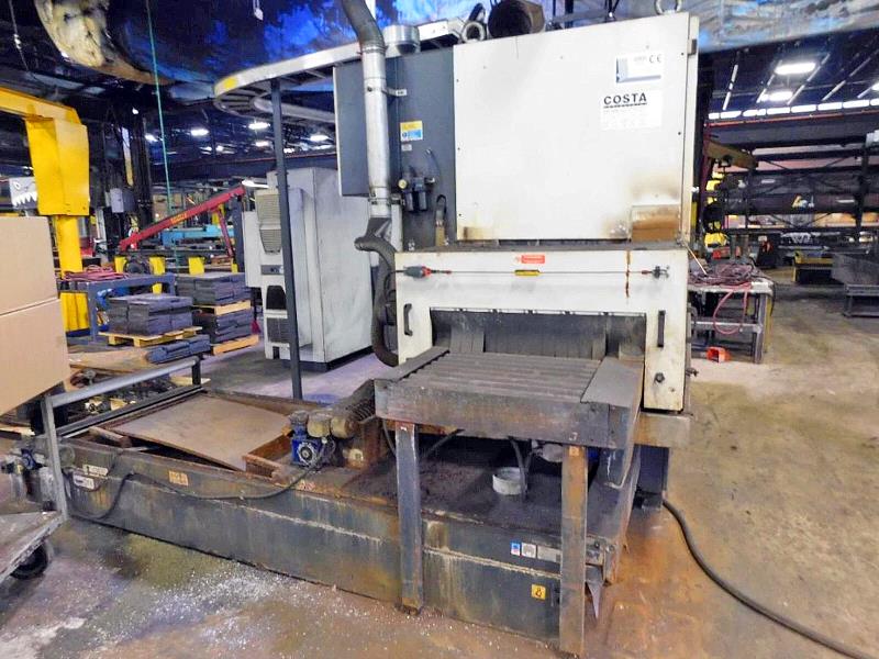 Costa Levigatrici #WD7-CCCC-600, Steel Plate & Part Grinder, 23.64" max Finishing width, 6.3" max thickness - Image 4