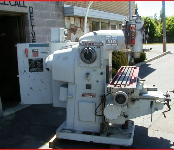 Brown & Sharpe #310 Dynamaster, 3" quill travel, 40-2400 RPM, 10 HP, wonderful, #6490 - Image 2