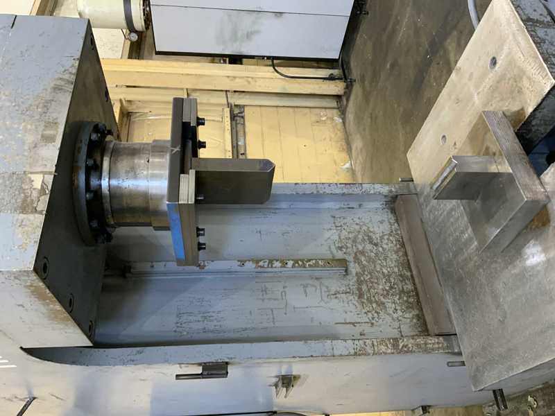 150 Ton, Hannifin #T150, hydrauic C-frame press, 29" x 39" table area, 15 HP, single hand lever - Image 8