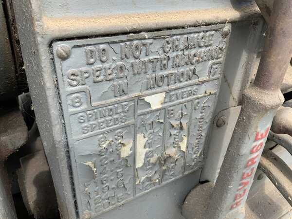 2-1/2" -6" Landis #6, pipe threader, 3-jaw front & rear chuck, 7.5 HP, coolant, cutoff & reaming tool - Image 10