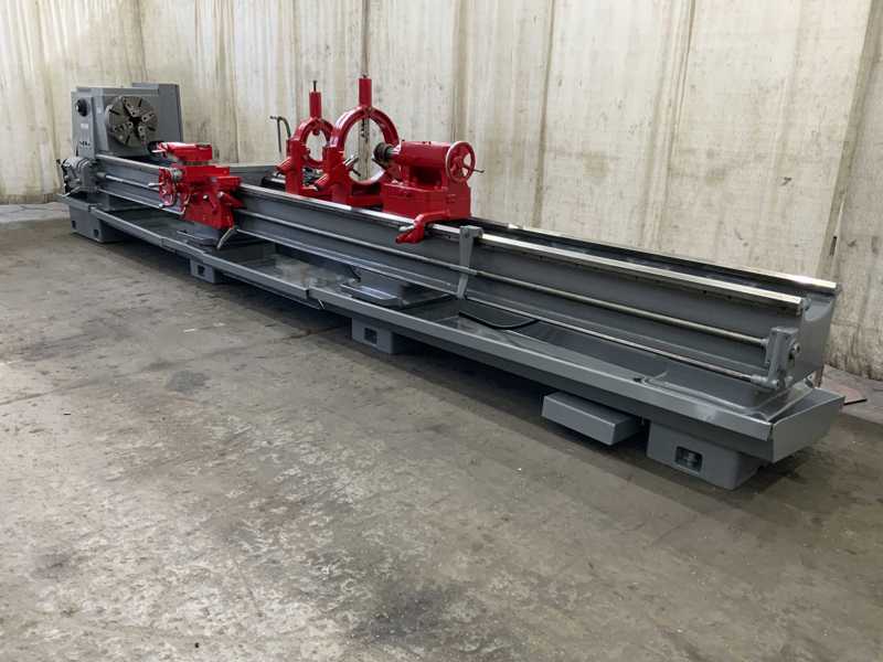26" x 216" Cincinnati #216RL, engine lathe, 18" swing over cross slide, 4-jaw 18" chuck, 15 HP, taper - Image 1