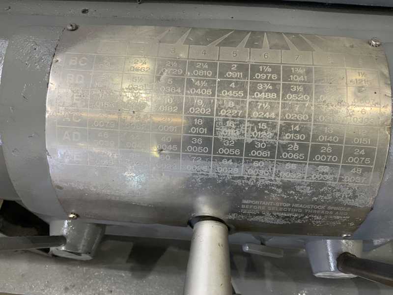 26" x 216" Cincinnati #216RL, engine lathe, 18" swing over cross slide, 4-jaw 18" chuck, 15 HP, taper - Image 5