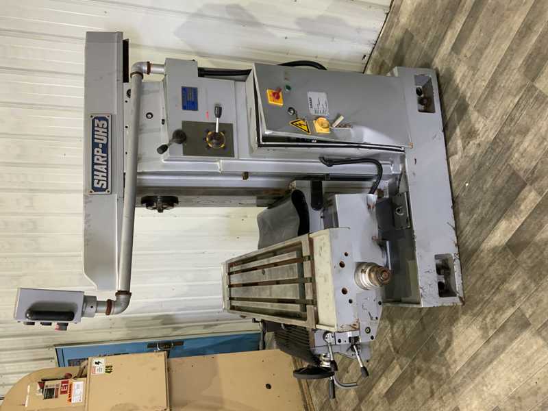 Sharp #UH-3, horizontal mill, 12" x 63" table, coolant, #50 NS, 35-1382 RPM, 2019 - Image 2