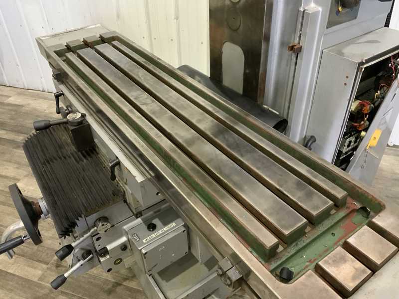 Sharp #UH-3, horizontal mill, 12" x 63" table, coolant, #50 NS, 35-1382 RPM, 2019 - Image 4