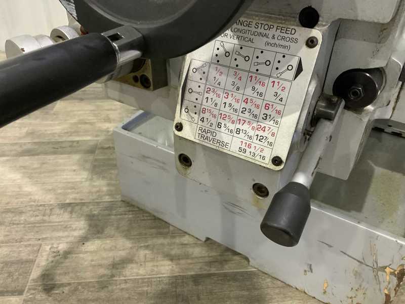 Sharp #UH-3, horizontal mill, 12" x 63" table, coolant, #50 NS, 35-1382 RPM, 2019 - Image 7