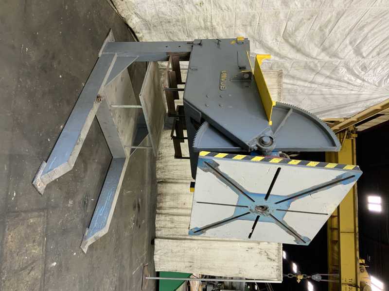 24000 lb. Unique, Readco #UPC-240, welding positioner, 54" x 54" table area, pendant Control - Image 3