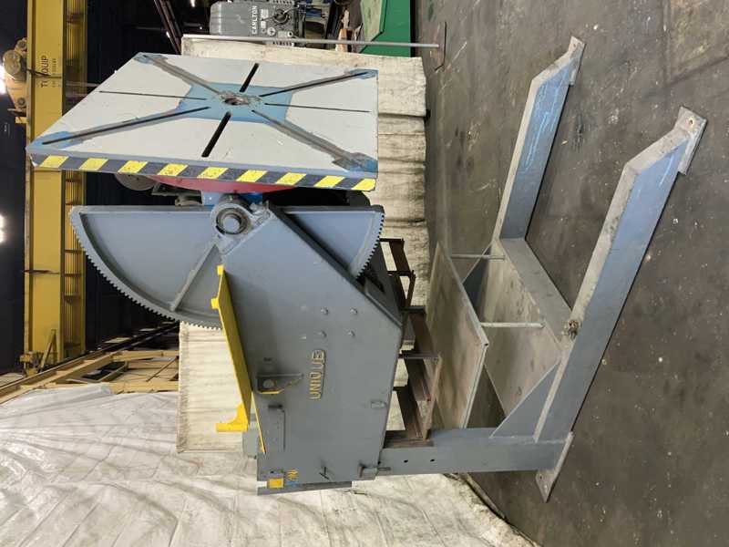24000 lb. Unique, Readco #UPC-240, welding positioner, 54" x 54" table area, pendant Control - Image 10