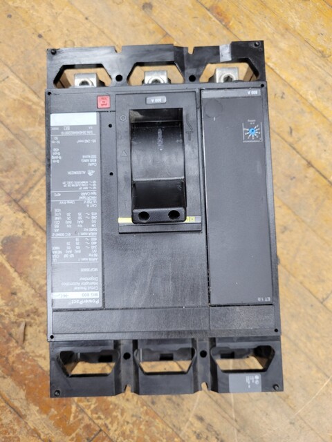 800 Amps, Square D, MGP36800, PowerPact Circuit Breaker, 3P, 600 Volts, Type MG 800 - Image 2