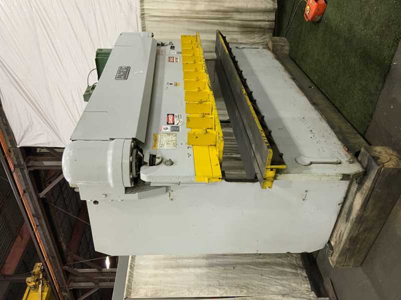 135 Ton, Pacific #J135-12, hydraulic press brake, 12' overall, 125" between housing, 10" stroke, 7" throat - Image 7
