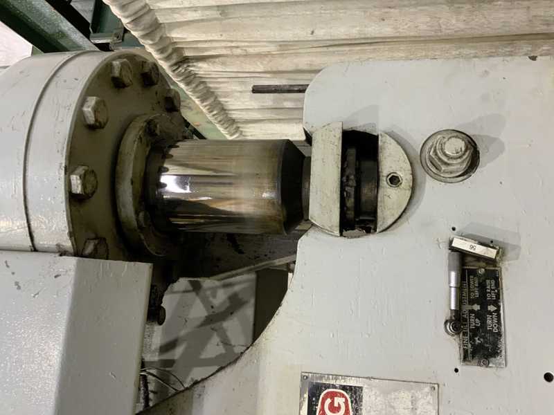 135 Ton, Pacific #J135-12, hydraulic press brake, 12' overall, 125" between housing, 10" stroke, 7" throat - Image 10