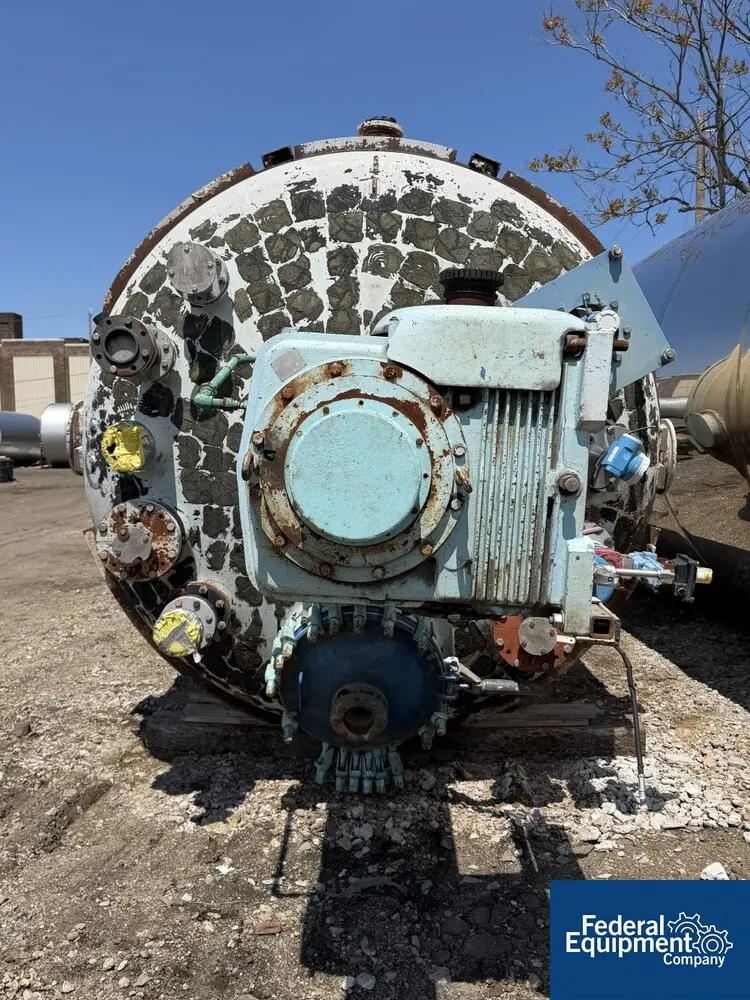 5000 gallon 3V Tech #BE5000, Glass Lined Reactor, 90 psi & 125 psi jacket @ 400°F, 108" ID x 111" straight - Image 5