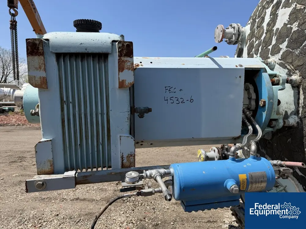 5000 gallon 3V Tech #BE5000, Glass Lined Reactor, 90 psi & 125 psi jacket @ 400°F, 108" ID x 111" straight - Image 6