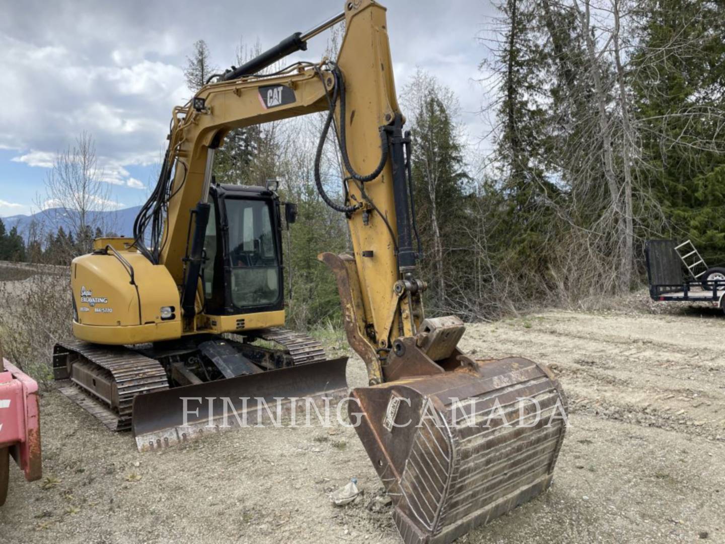 Caterpillar 308C, Crawler Excavator, 6569 hours, S/N: KCX01800, 2007 - Image 2