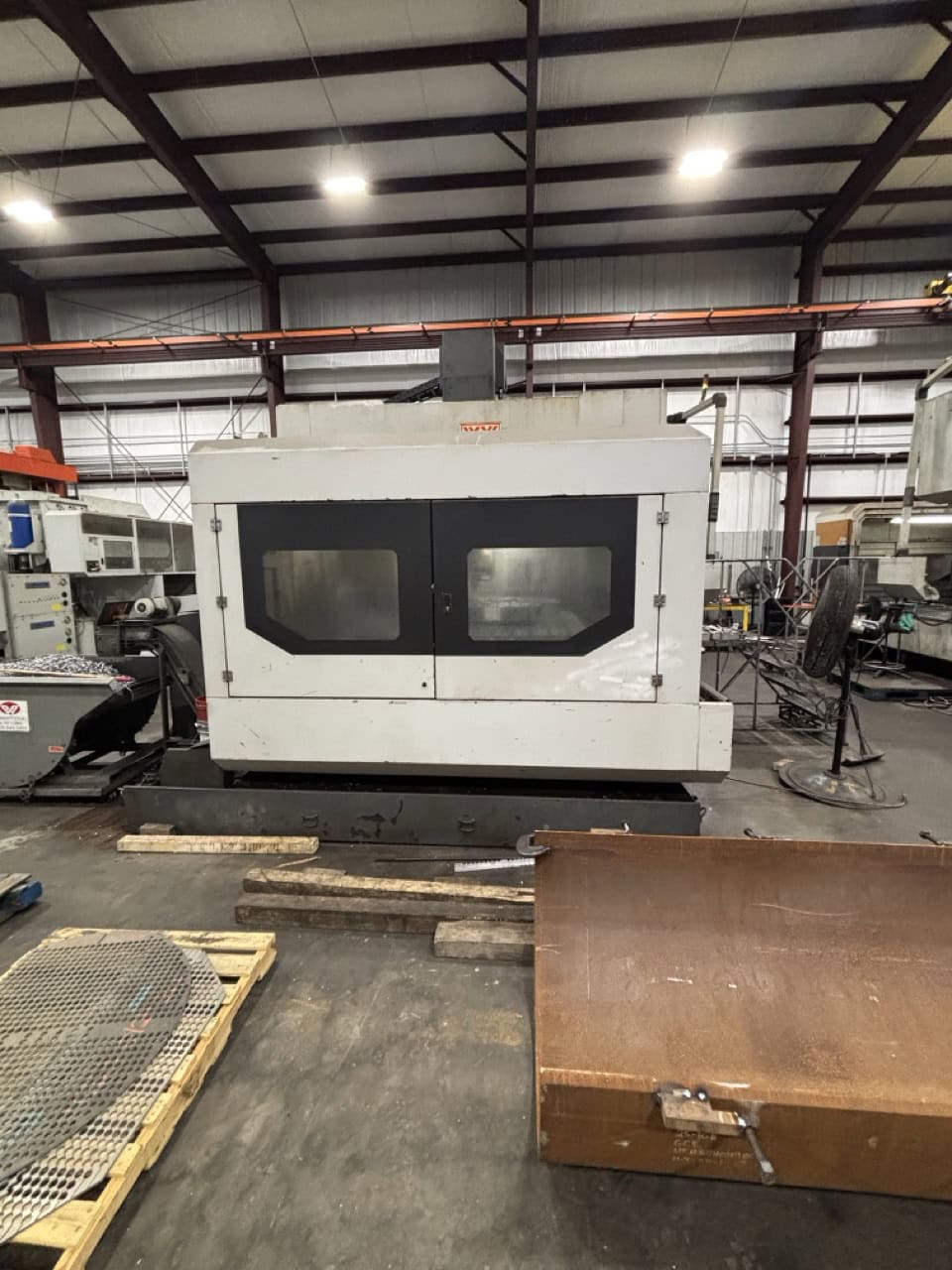 Vision Wide #NF-3226, Bridge Mill, 126" X Travel, 102.4" Y Travel, 40.1" Z, 118" x 96" Table, 24900 lb. Table - Image 2