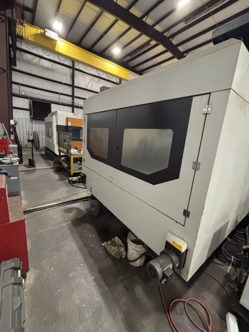 Vision Wide #NF-3226, Bridge Mill, 126" X Travel, 102.4" Y Travel, 40.1" Z, 118" x 96" Table, 24900 lb. Table - Image 7