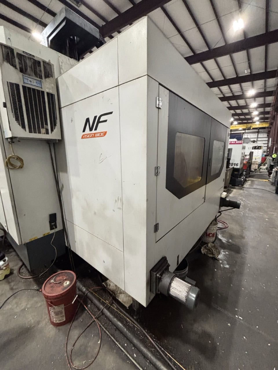 Vision Wide #NF-3226, Bridge Mill, 126" X Travel, 102.4" Y Travel, 40.1" Z, 118" x 96" Table, 24900 lb. Table - Image 8